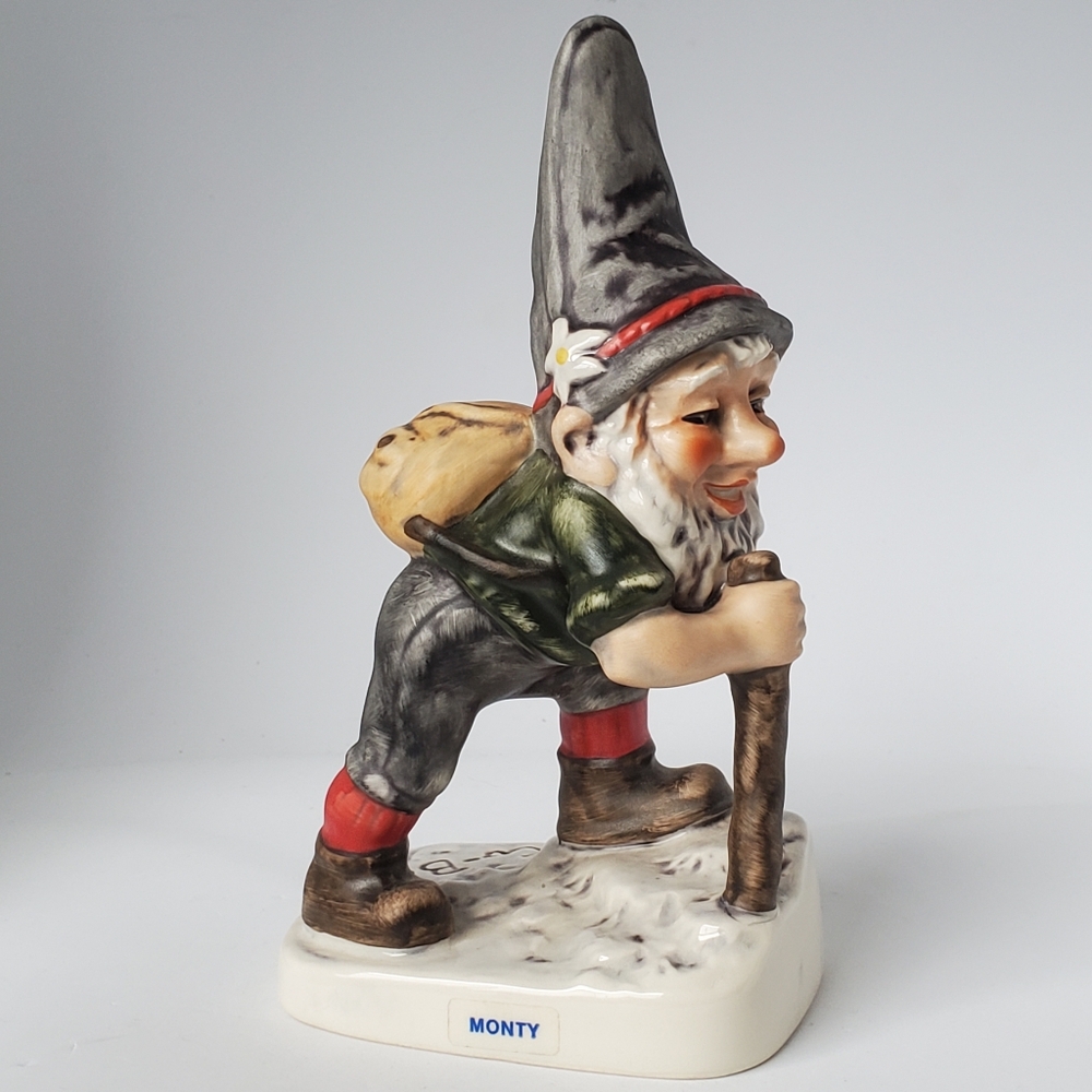 Vintage Goebel Co-Boy Gnome Figurine Monty 17533-18 TMK5 1979
